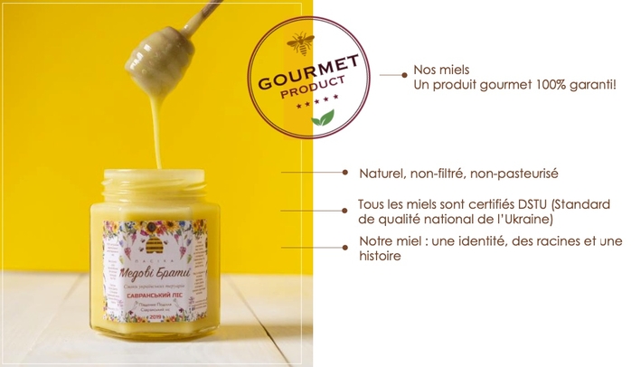 Les miels gourmet Honey brothers Les frères de Miel www.luxfood-shop.fr